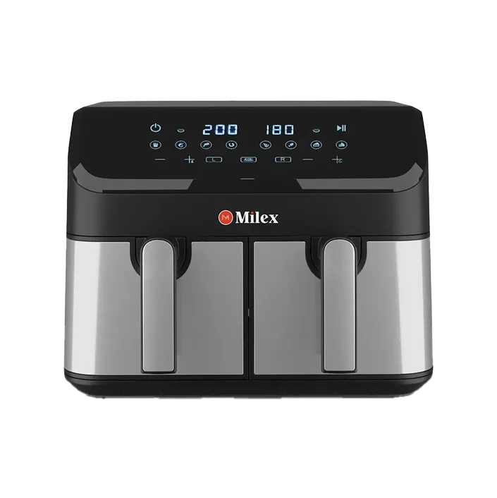Shop Milex 9L Silver Dual Airfryer 9L