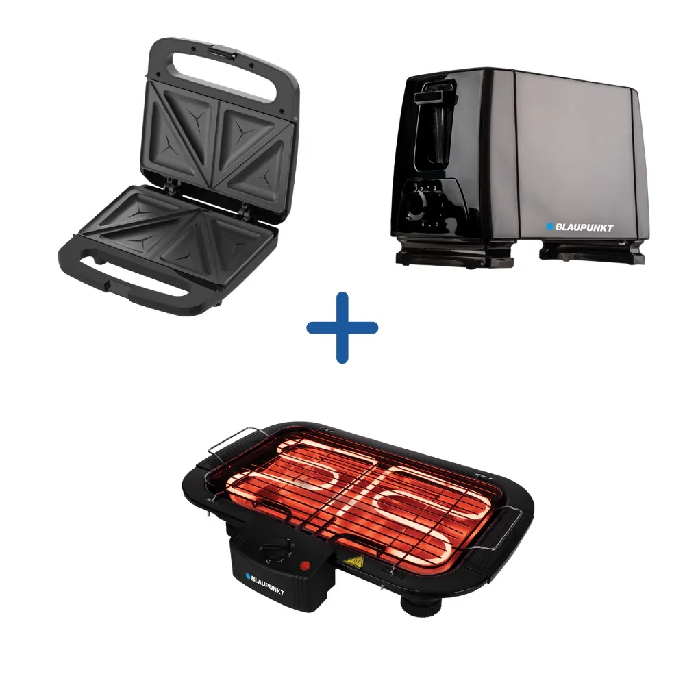 Blaupunkt Toaster/Snackwich/health Grill Combo
